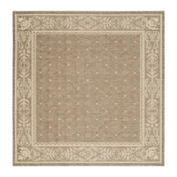 Safavieh Courtyard Collection Oakley Oriental Indoor/Outdoor Square Area Rug