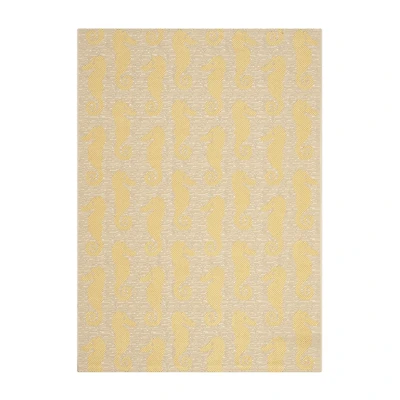 Safavieh Courtyard Collection Tris Animal Indoor/Outdoor Area Rug