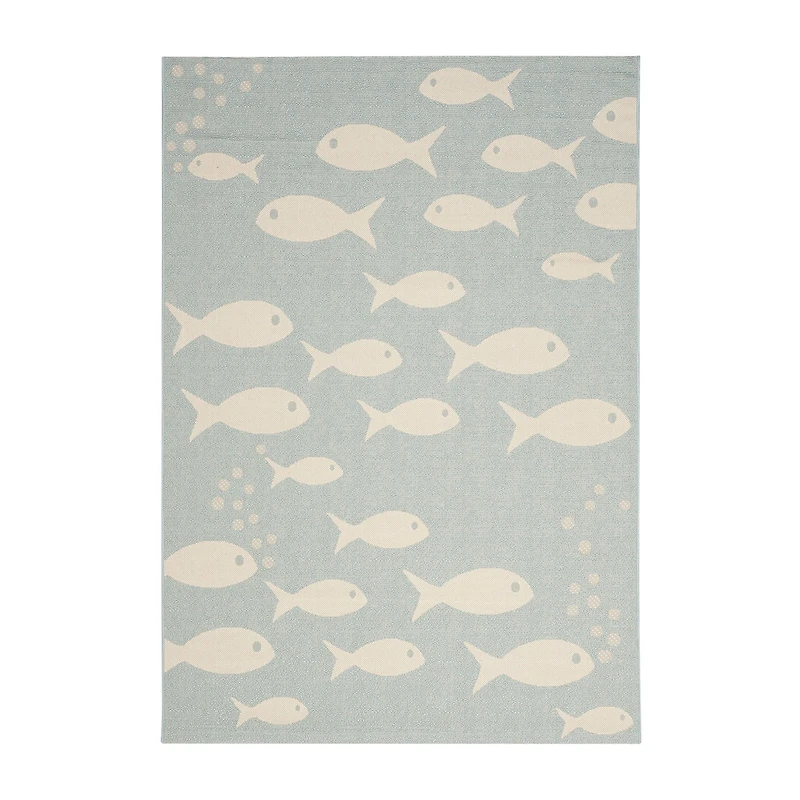 Safavieh Courtyard Collection Virginia Geometric Indoor/Outdoor Area Rug