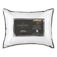 Fieldcrest Down Firm Density Bed Pillow