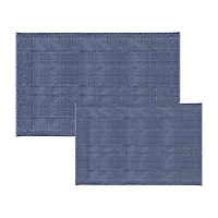 Home Expressions Melange Noodle 2-pc. Memory Foam Bath Rug Set