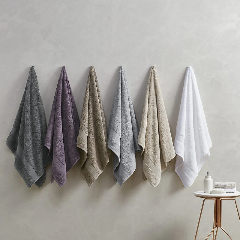 Madison Park Signature Luce 100% Egyptian Cotton 6-pc. Solid Bath Towel Set
