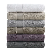Madison Park Signature Luce 100% Egyptian Cotton 6-pc. Solid Bath Towel Set