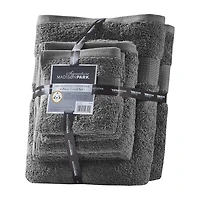Madison Park Signature Luce 100% Egyptian Cotton 6-pc. Solid Bath Towel Set