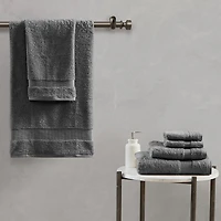 Madison Park Signature Luce 100% Egyptian Cotton 6-pc. Solid Bath Towel Set