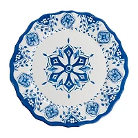 Elama Blue Garden 12-pc. Melamine Dinnerware Set