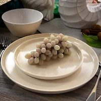 Elama Crafted Clay 12-pc. Melamine Dinnerware Set