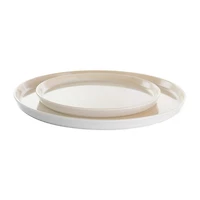 Elama Crafted Clay 12-pc. Melamine Dinnerware Set
