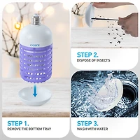 COBY 5-Watt Indoor Bug Zapper Bulb for 500 Sq. Ft. Coverage