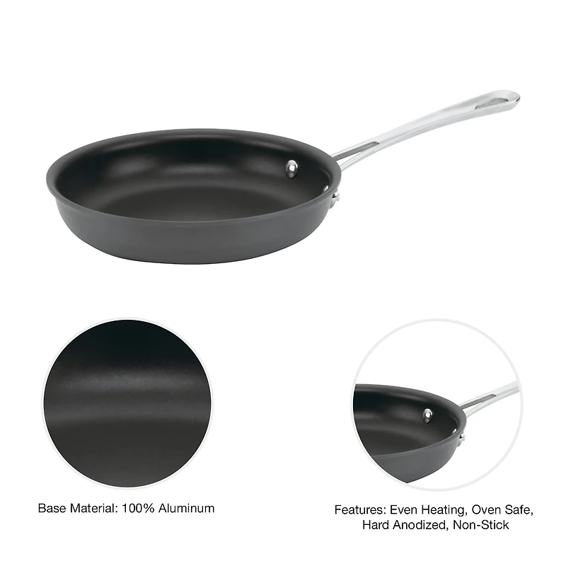 Cuisinart Contour 8 Inch Non-Stick Hard Anodized Skillet