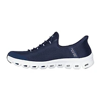 Skechers Hands Free Slip-Ins Glide-Step Pursuit Womens Slip-On Walking Shoes Wide Width