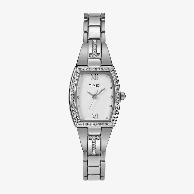Timex Womens Silver Tone Bracelet Watch Tw2w95600jt