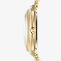 Relic By Fossil Womens Gold Tone Bracelet Watch Zr34664