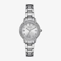 Relic By Fossil Womens Silver Tone Bracelet Watch Zr34672
