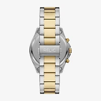 Relic By Fossil Mens Two Tone Bracelet Watch Zr77339