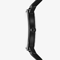 Relic By Fossil Mens Black Leather Strap Watch Zr77340