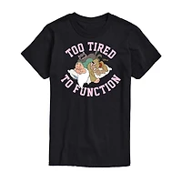Mens Short Sleeve Snow White Graphic T-Shirt