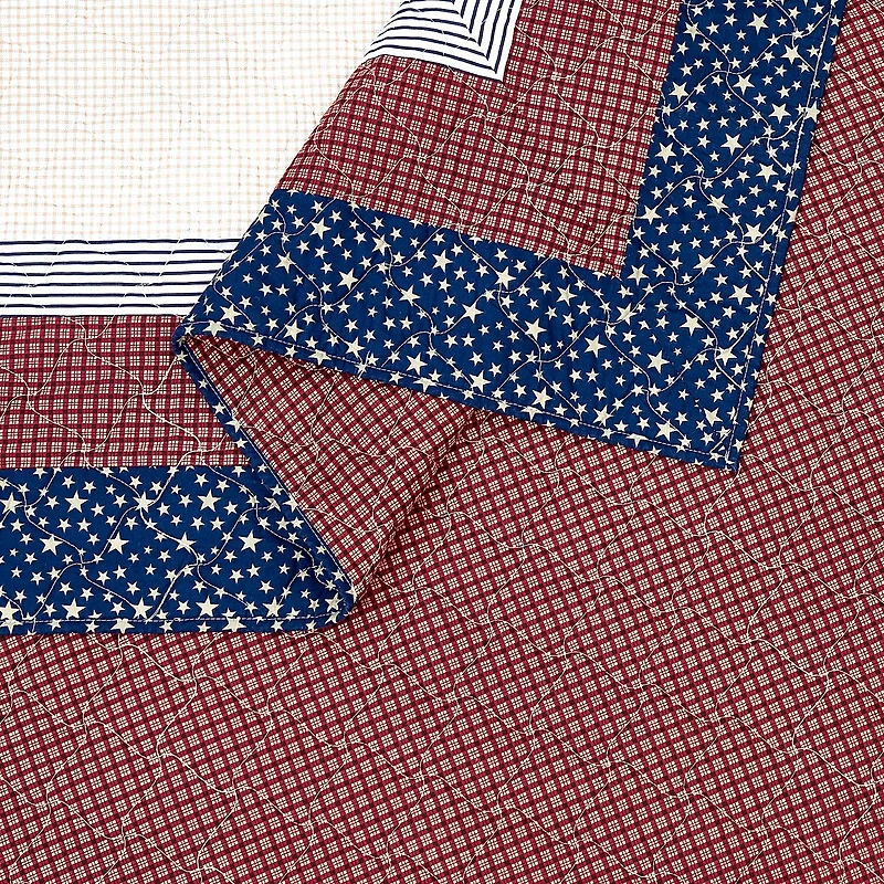 Modern Heirloom Texas Lone Star 3-pc. Reversible Quilt Set