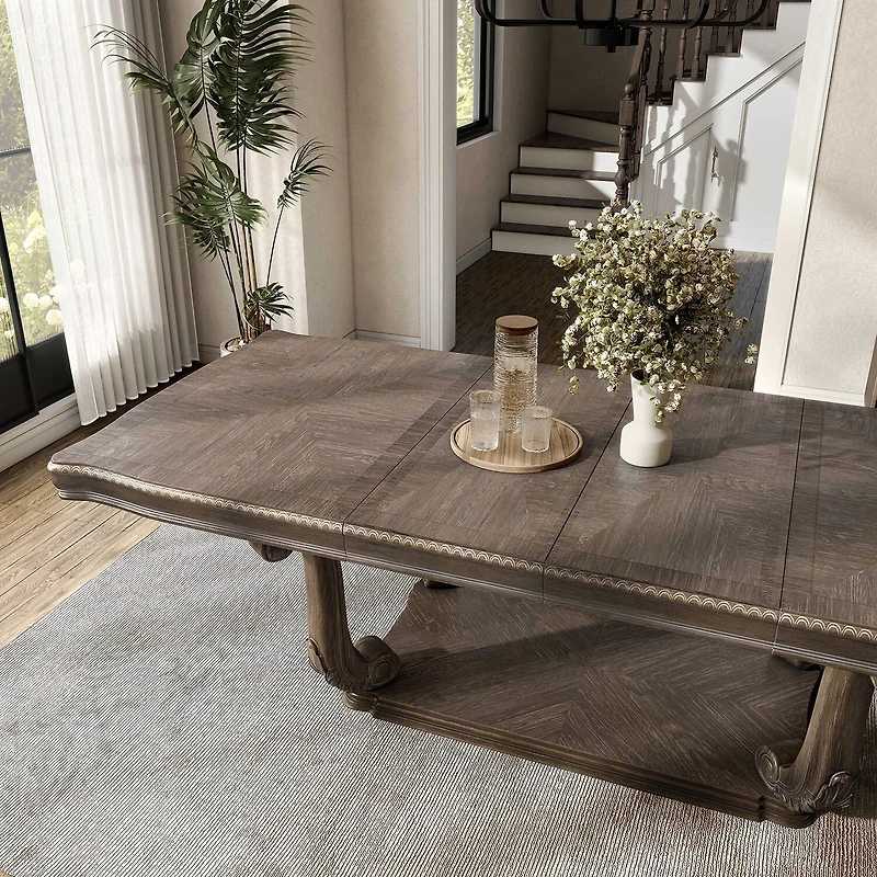 Furniture of America™ Seven Oaks Rectangular Wood-Top Dining Table