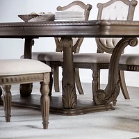 Furniture of America™ Seven Oaks Rectangular Wood-Top Dining Table