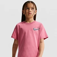 Nike Big Kid Girls Crew Neck Short Sleeve Regular Fit Graphic T-Shirt