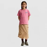 Nike Big Kid Girls Crew Neck Short Sleeve Regular Fit Graphic T-Shirt
