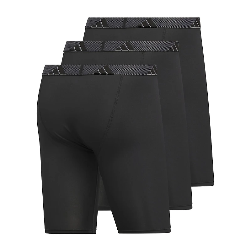 adidas Mens 3 Pack Boxer Briefs