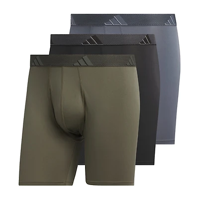 adidas Mens 3 Pack Boxer Briefs 5158590