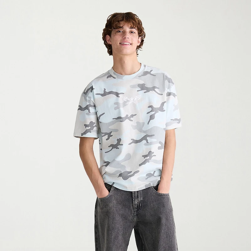 AEROPOSTALE Mens Crew Neck Short Sleeve Boxy Fit Graphic T-Shirt