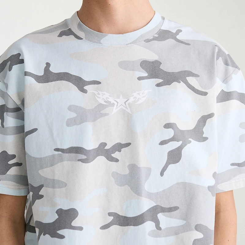 AEROPOSTALE Mens Crew Neck Short Sleeve Boxy Fit Graphic T-Shirt