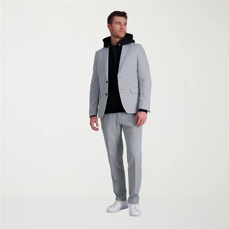 Haggar Smart Wash With Repreve Mens Stretch Fabric Slim Fit Suit Jacket