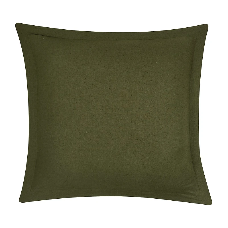 Brooklyn Loom Flax Linen Euro Sham