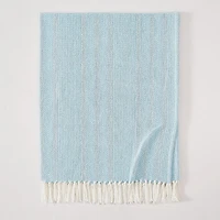 Oceanfront Resort Textured Stripe Throw