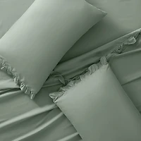 Truly Soft Solid Ruffle Sheet Set
