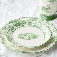 Certified International Le Jardin 4-pc. Stoneware Salad Plate