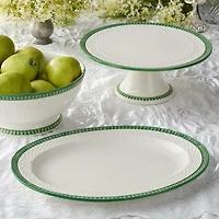 Certified International Le Jardin Stoneware Serving Bowl