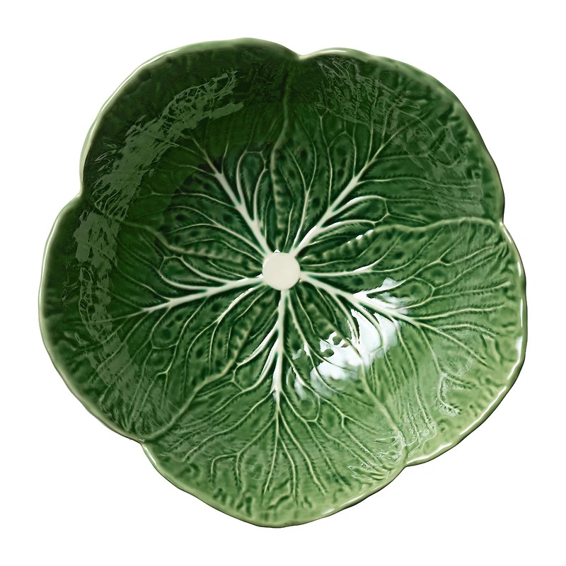 Certified International Le Jardin Cabbage Stoneware Serving Bowl