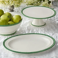 Certified International Le Jardin Stoneware Serving Platter