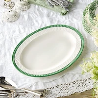 Certified International Le Jardin Stoneware Serving Platter