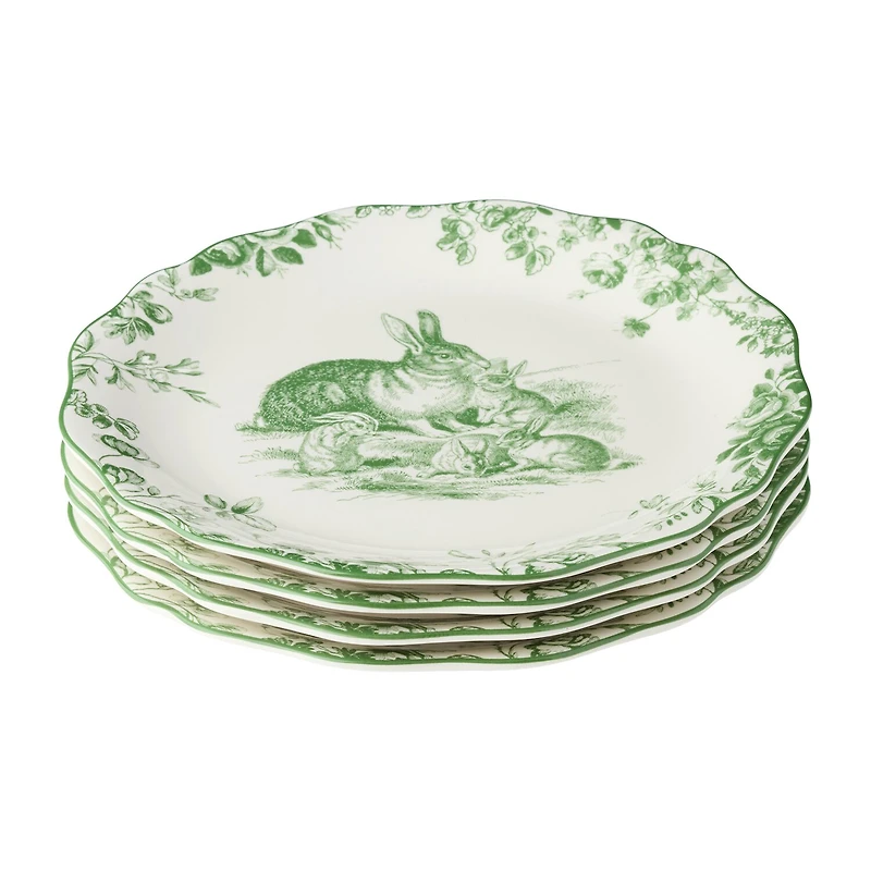 Certified International Le Jardin 4-pc. Stoneware Dinner Plate