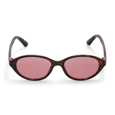 BCBGeneration Womens UV PROTECTION Oval Sunglasses