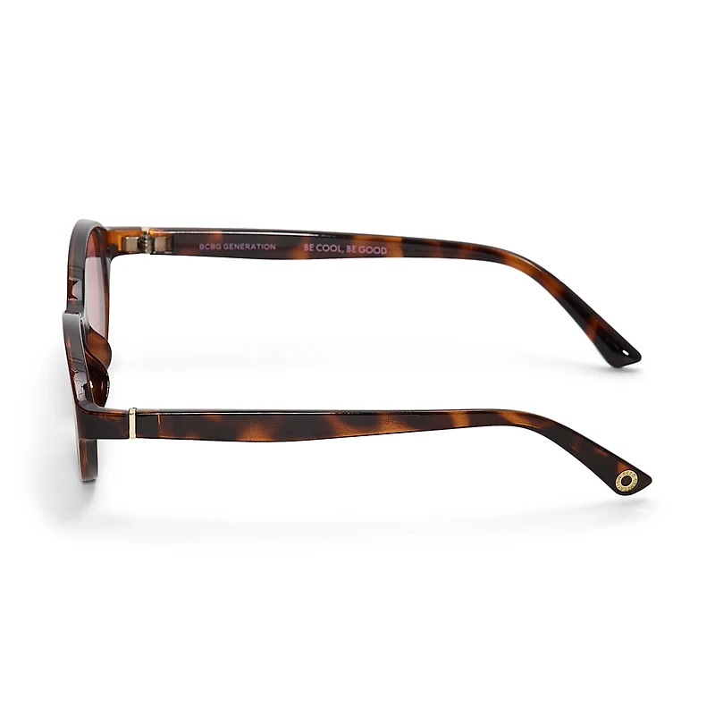 BCBGeneration Womens UV PROTECTION Oval Sunglasses
