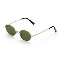 BCBGeneration Slim Metal Womens UV Protection Oval Sunglasses