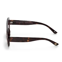 BCBGeneration Oversized Plastic Womens UV PROTECTION Aviator Sunglasses