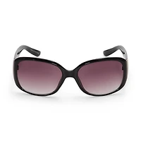 Adrienne Vittadini Basic With Metal Bar Hinge Womens UV Protection Sunglasses