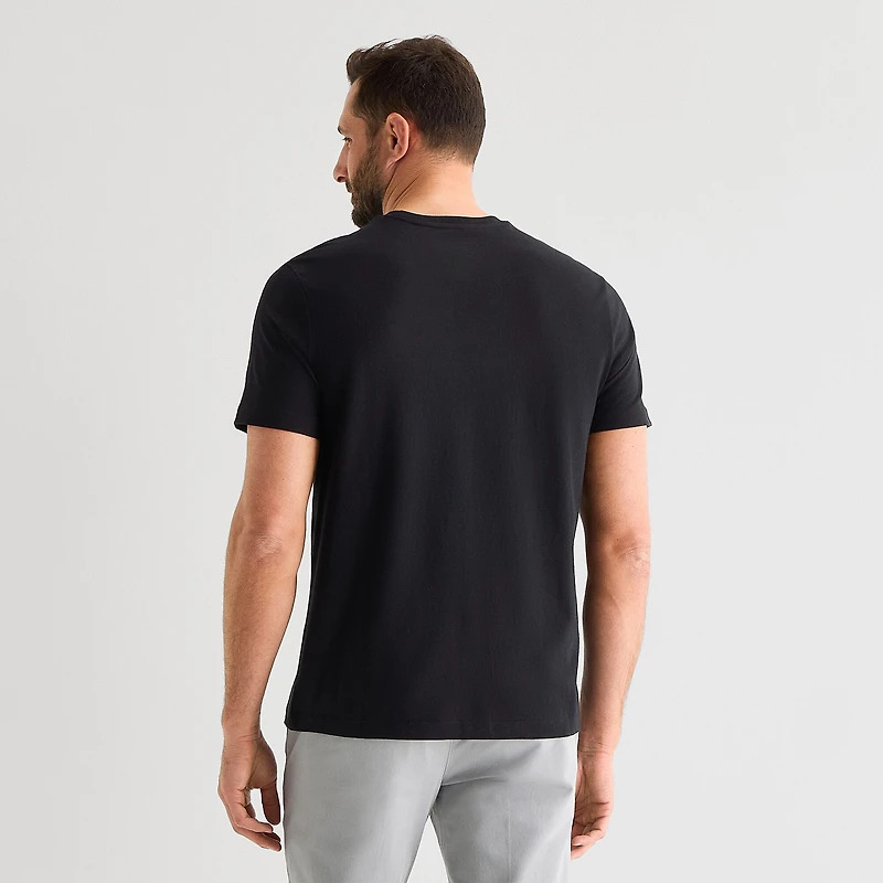 St. John's Bay Super Soft Mens Crew Neck Short Sleeve Stretch Fabric T-Shirt