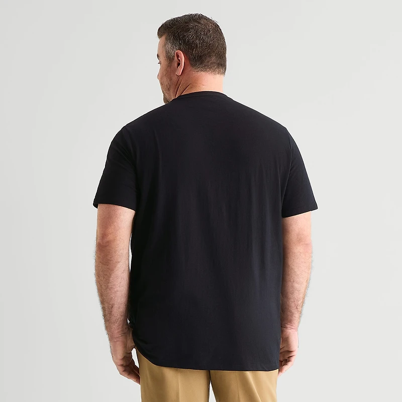 St. John's Bay Super Soft Mens Crew Neck Short Sleeve Quick Dry Big and Tall T-Shirt