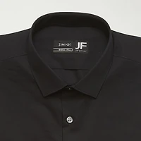 J. Ferrar Ultra Comfort Big & Tall Mens Regular Fit Stretch Fabric Wrinkle Free Long Sleeve Dress Shirt