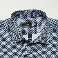 J. Ferrar Big and Tall Mens Regular Fit Easy Care Stretch Fabric Long Sleeve Dress Shirt