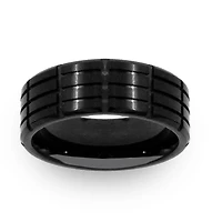 Mens 6MM Stainless Steel Wedding Band
